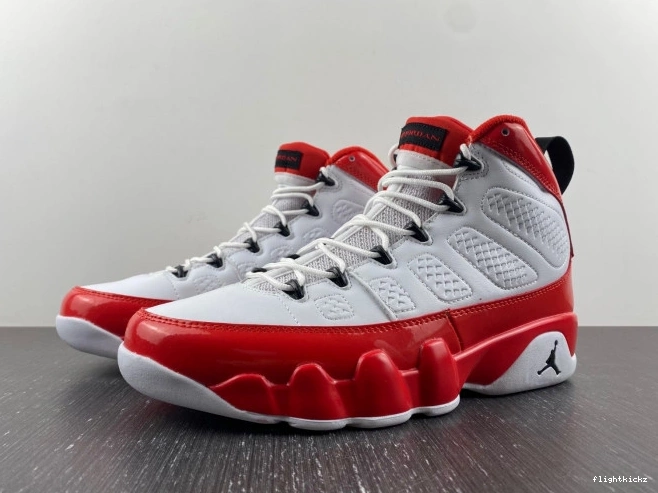 Retro White Red Jordan 9 302370-160 Gym Air 1106